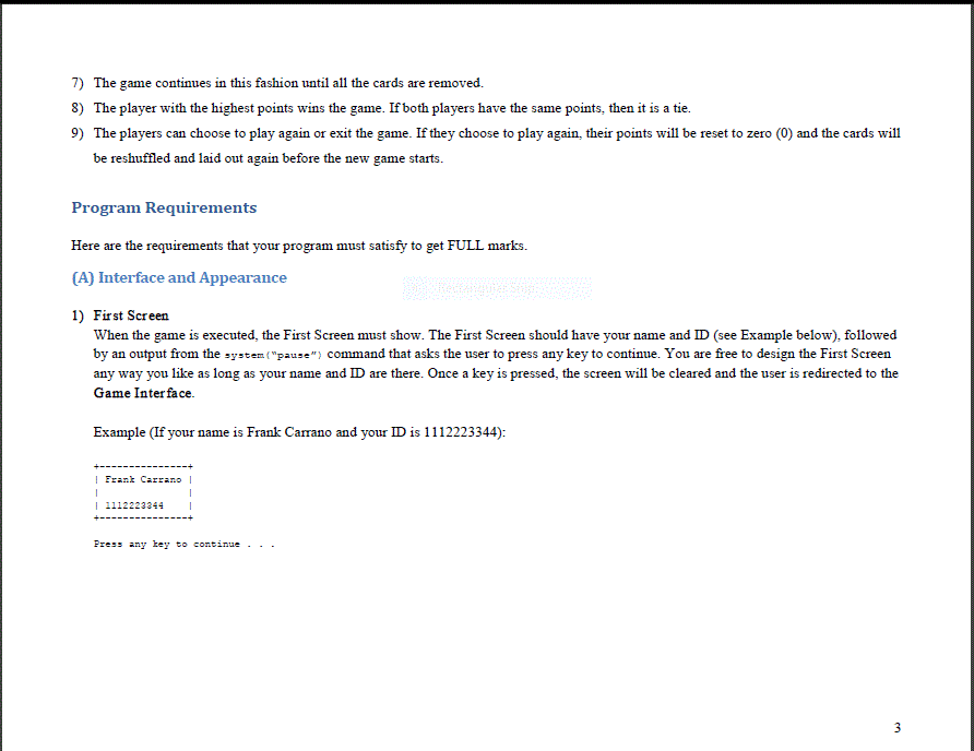 the code is simplified. g Fundamentals Assignment 2 Trimester 2, 2017/2018 REMEMBER
