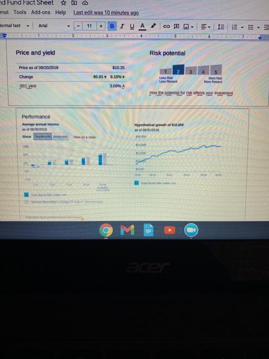 the questions 1-10 with an option of A, B, C or D