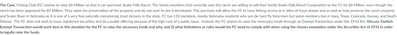  o legally raise the funds