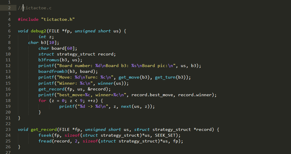 if someone is the winner (according to the winner function you wrote