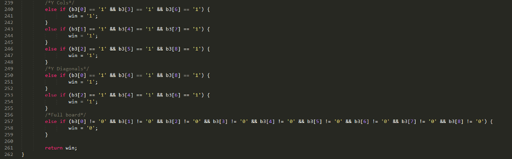 should look at all the possible moves that can be made and