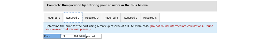 IN THE SAME FORMAT AS PROVIDED Williams Inc. produces a single product,