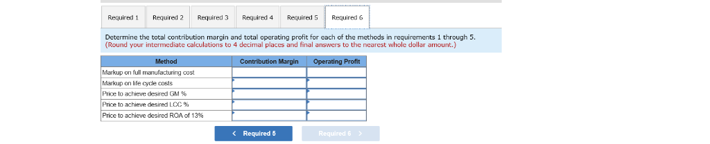in pricing the part. The firm calculates the price using a variety