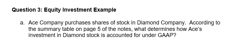 pg. 5 notes: This table provides a summary of the accounting for