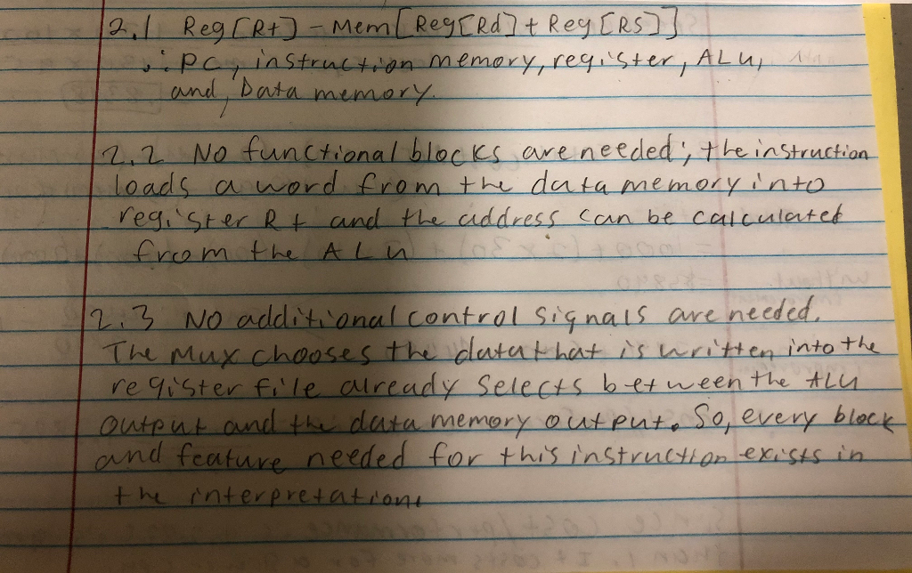 Figure 4.2 can only implement some instructions. New instructions can be added