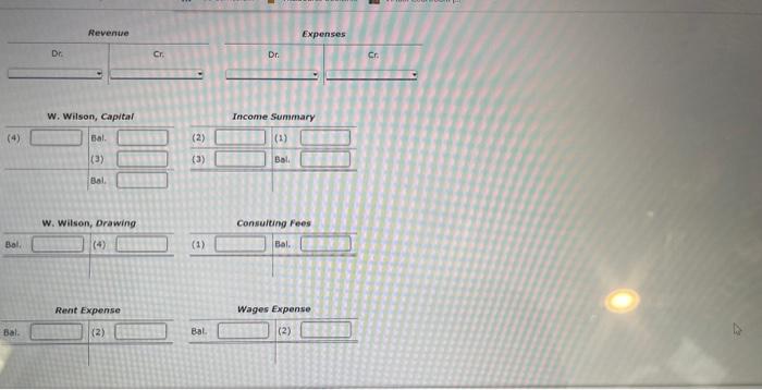 account and whether a credit inereases or decies ane that tiee account.