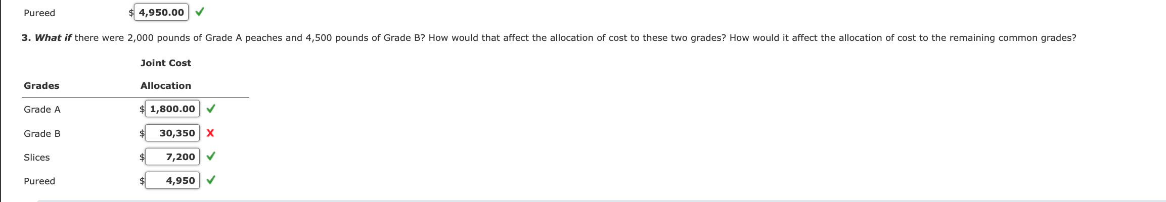 red x Allocating Joint Costs Using the Physical Units Method Sunny Lane,