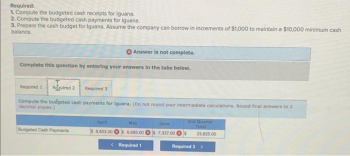 applies to the questions displayed below.] Iguana, Inc., manufactures bamboo picture frames