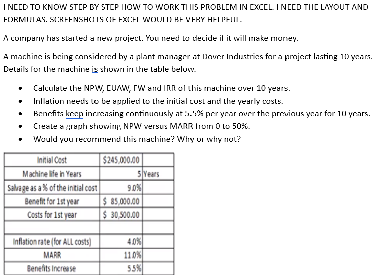  Excel Please I NEED TO KNOW STEP BY STEP HOW TO