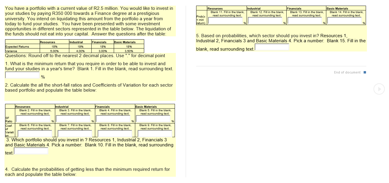  Resources Blank 11. Fill in the blank, read surrounding text. Industrial