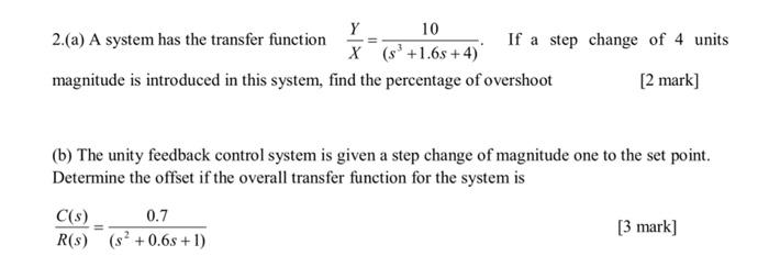 Please solve the question by hand and explain step by step 2.(a)