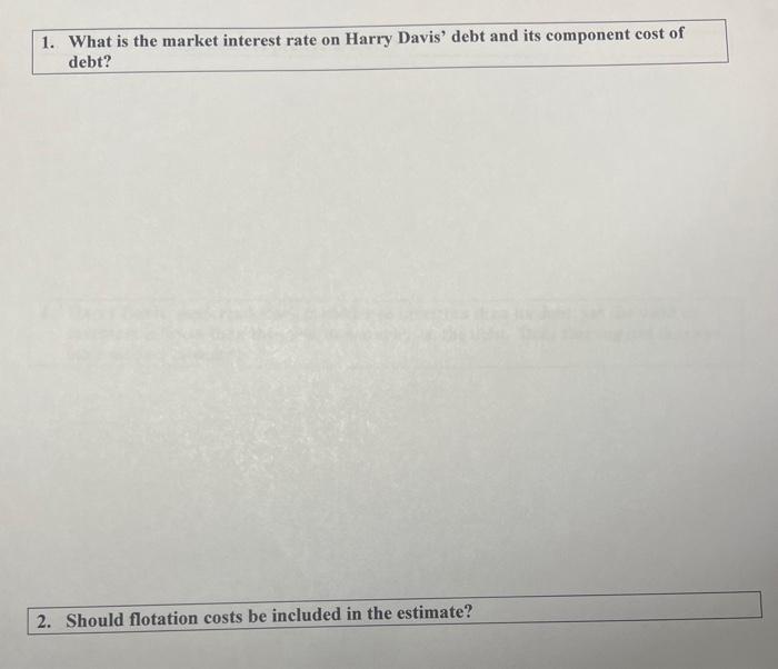 to do it by hand! During the last few years, Harry Davis