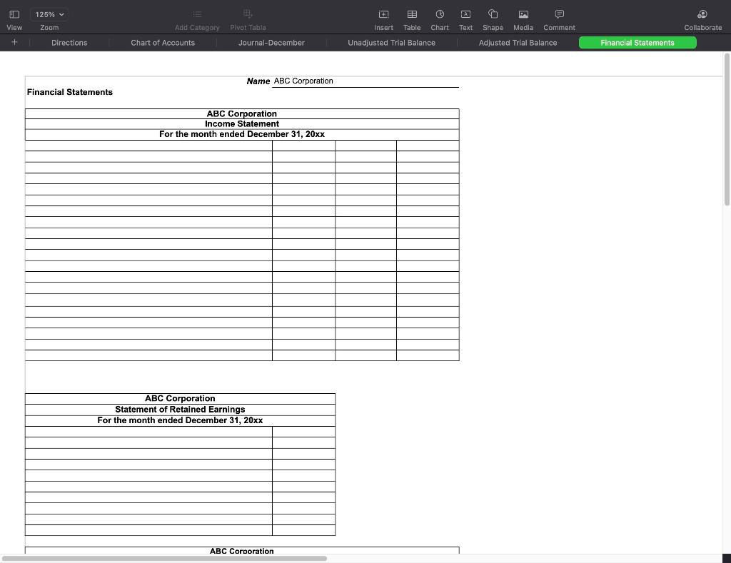 retained earnings. Lol Thanks In Advance! 125% BE View Zoom Insert Table