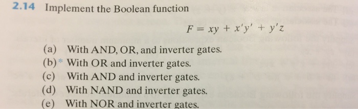  2.14 Implement the Boolean function F=xy + x'y' + y, z