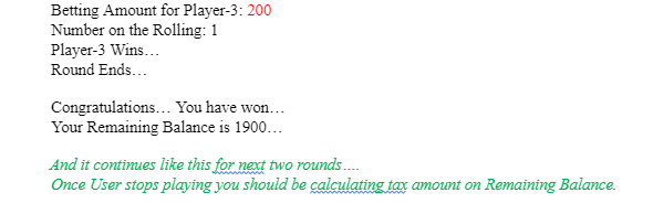 a Game House for a number guessing game. The basic concept of