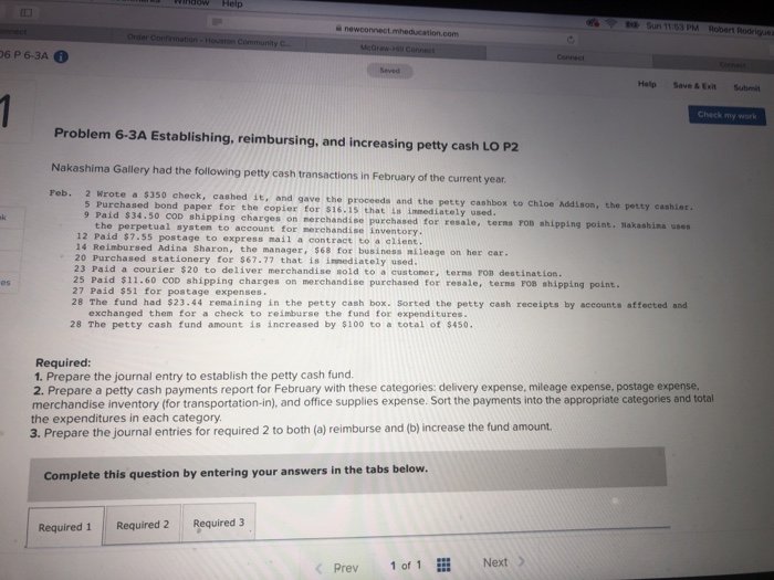  3 PM Robert Rod Help Save &Exit Submi Check my work