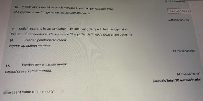 stocks and shares worth RM98,000; personal accident insurance worth RM200,000; life insurance