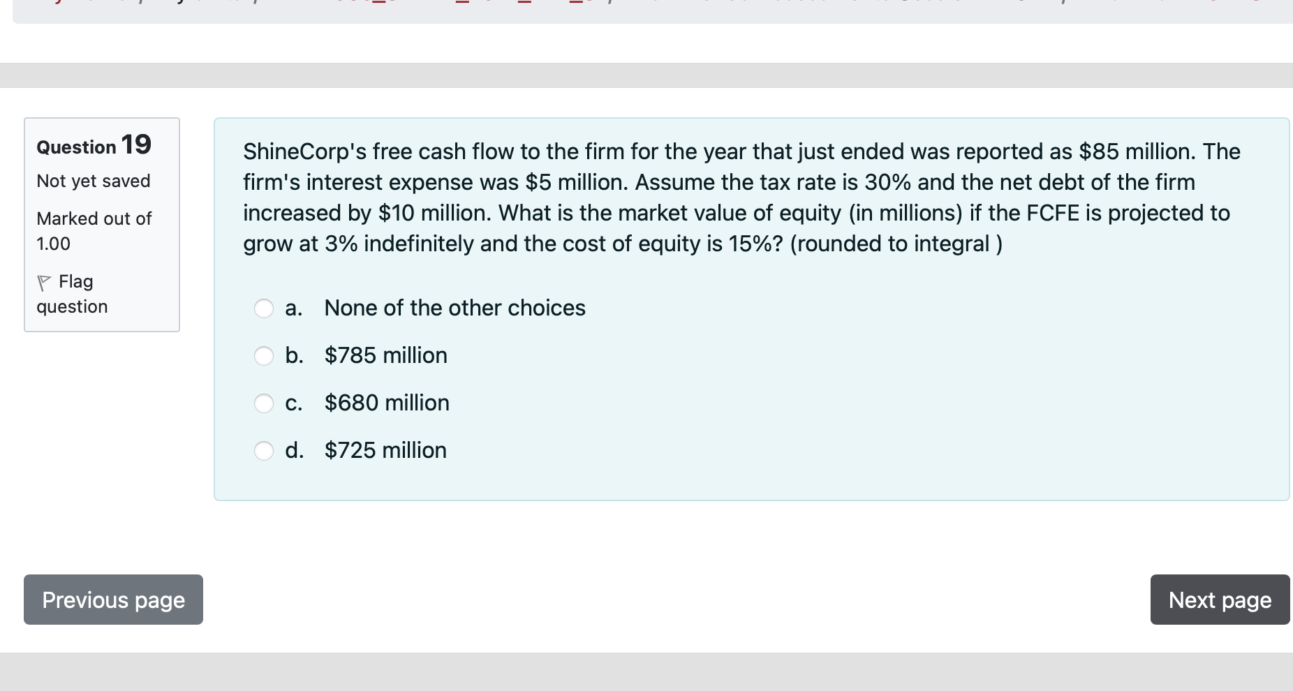 functions P Flag question C. Attempt to replicate the weightings of the