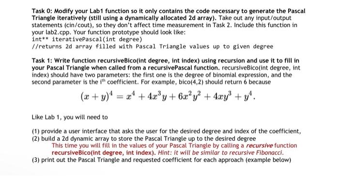 in C++ code only please also include the interative code for the