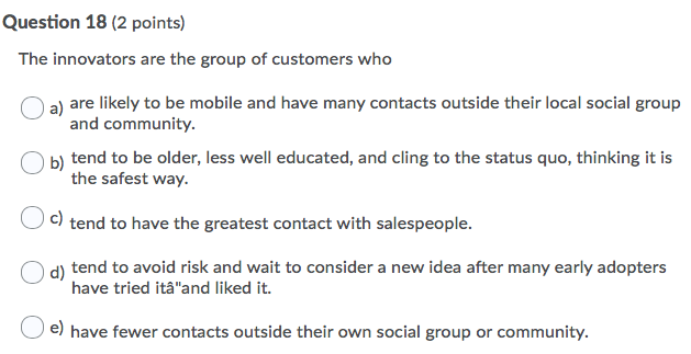 related to which of the following? a) noise in the communication process