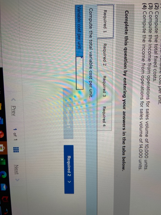 of 12,000 units) for the first quarter reveals the following. Fixed Budget