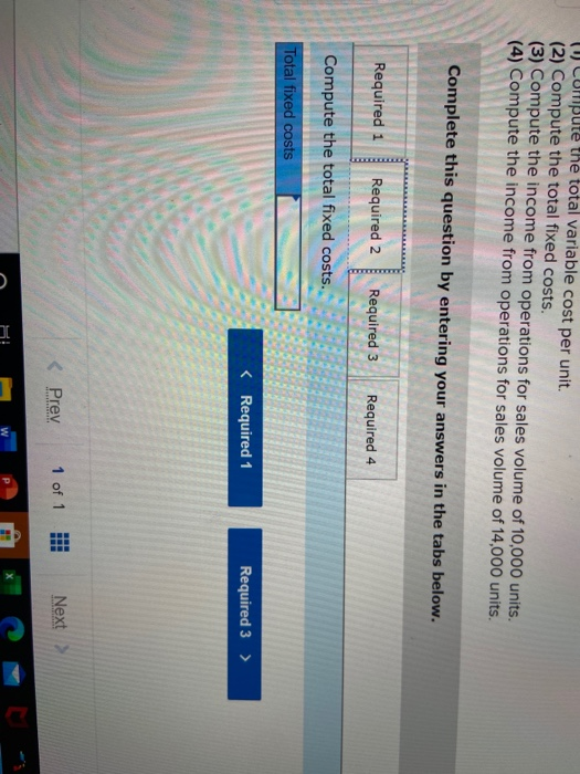 $2,568,000 $276,000 516, eee 336,000 76,000 1,284, eee 1,364,000 Sales (12,000 units