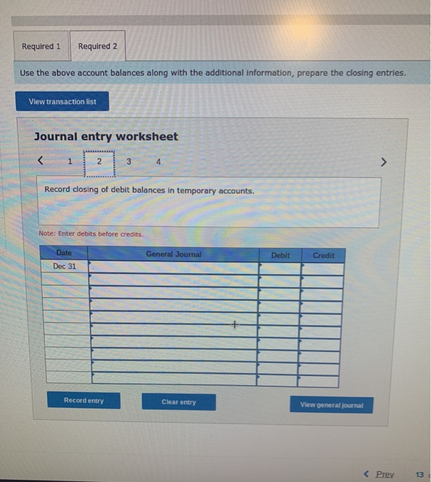 of Emiko Co. Emiko Co. uses a perpetual inventory system. Credit Debit