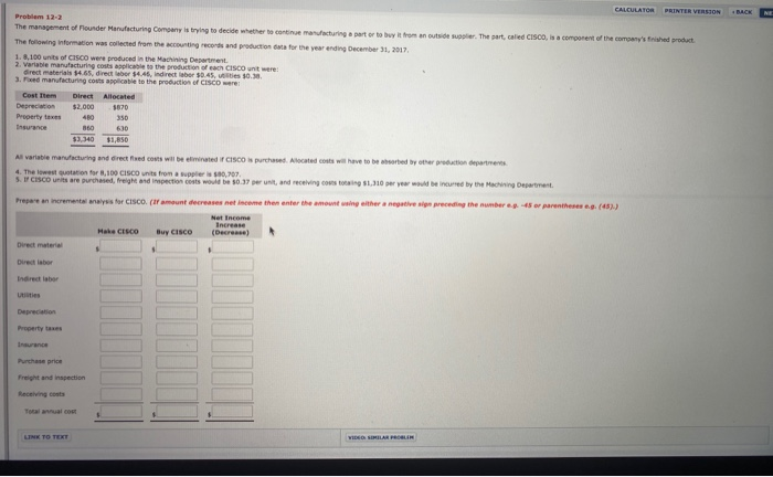  CALCULATOR PRINTER VERSION BACK ME . The part called CISCO, is