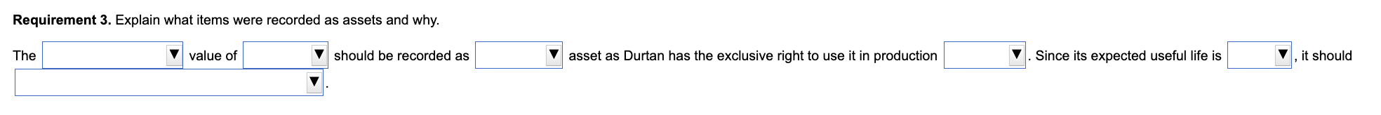 4: For 8 years, for 20 years, forever Blank 5: 8 years,