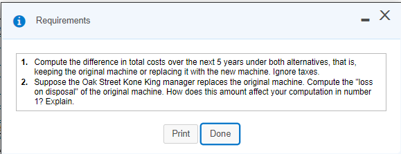 13,500 5 0 5 3 5 5 Original cost Useful life in