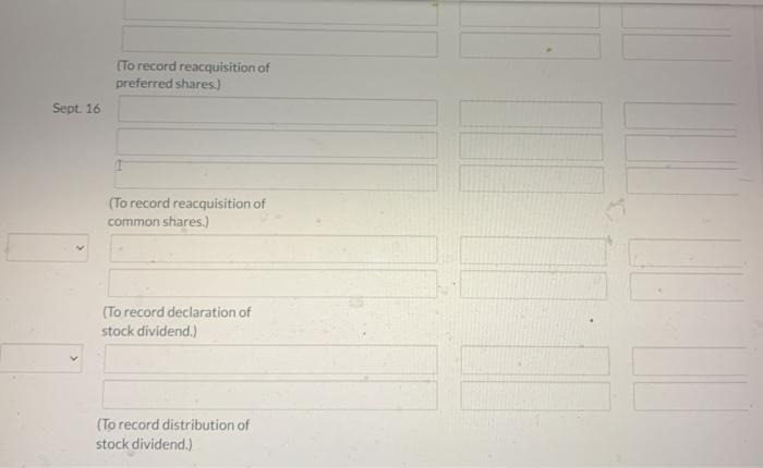 Branch Inc on January 1: Common shares (unlimited authorized, 150,000 issued) Preferred