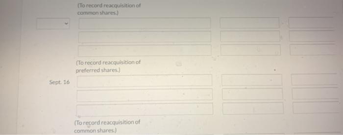 shares Retained earnings $2.400.000 375,000 30.000 1.275,000 The following selected transactions occurred