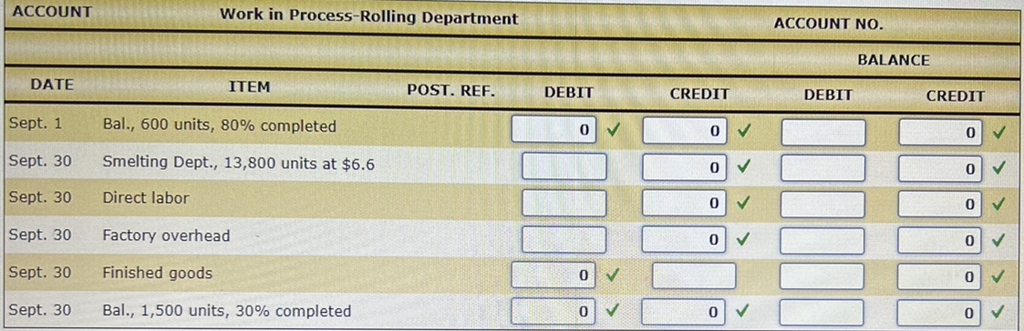 \begin{tabular}{|c|c|c|c|c|c|c|c|c|c|} \hline ACCOUNT & Work in Process-Ro & ng Departmer &
