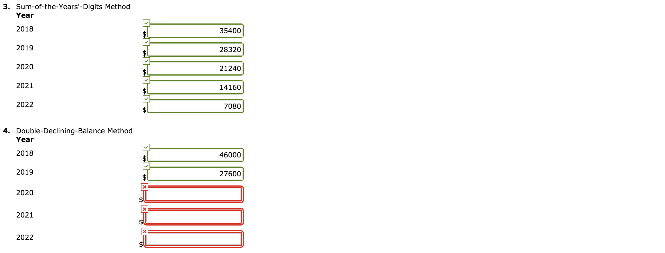 was purchased for $115,000. The machine has an estimated salvage value of