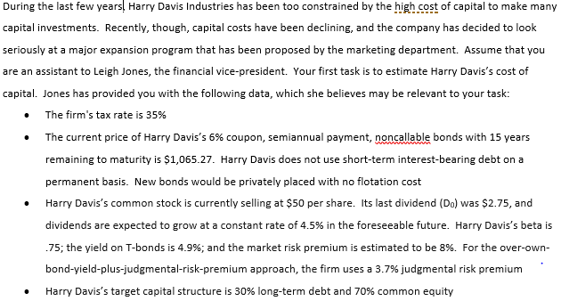 Looking to solve in Excel. Please show work. 1. What is the
