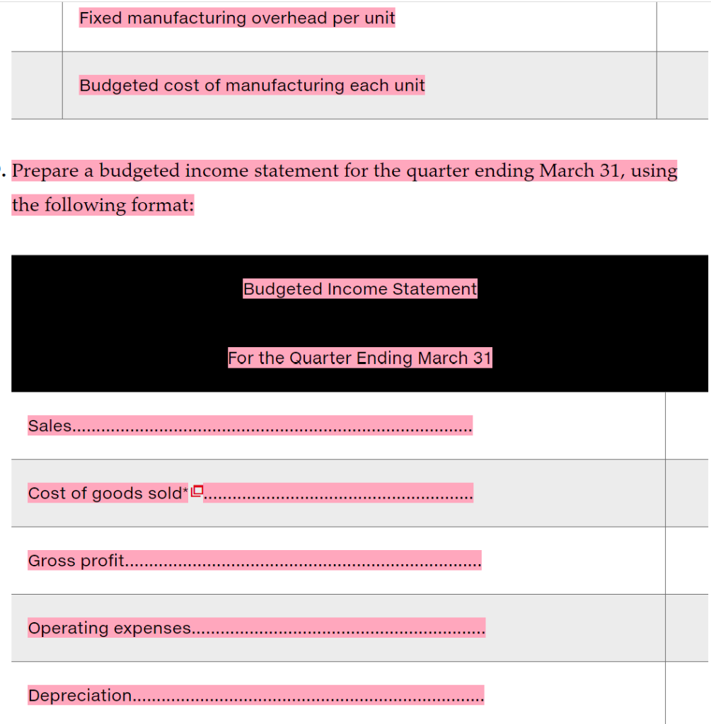 are collected in the month following the sale. c. Cicek Manufacturing has