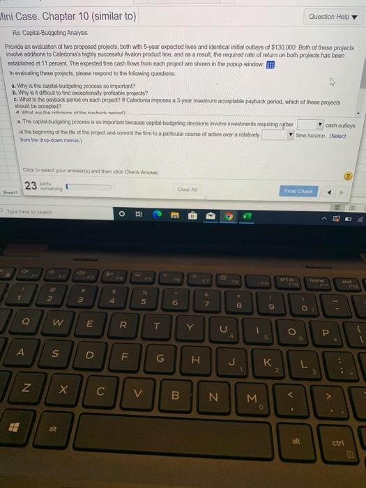 Your first assignment in your new position as assistant financial analyst at
