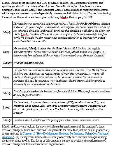 Game Products, Inc. Refer to the dialogue at Game Products, Inc., presented