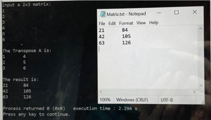 matrix transpose multiplied to the summation of all the elements in A"
