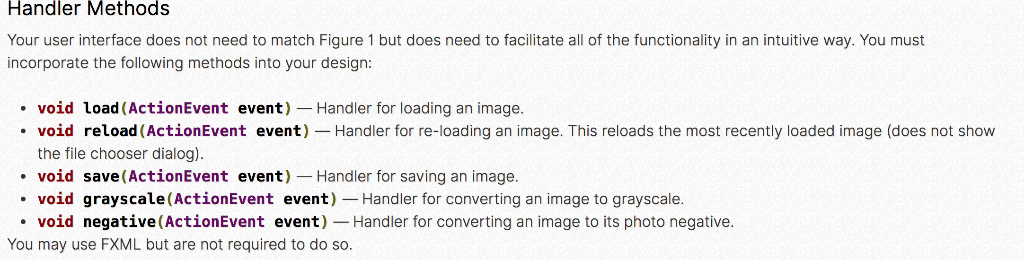 image manipulation program. The remaining laboratory assignments will build on this one,
