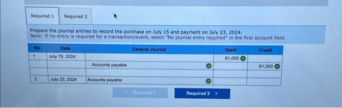 information applies to the questions displayed below] On July 15, 2024, the