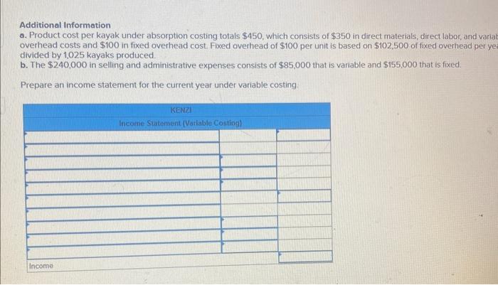 (b)112,000 units are produced and 76.000 units are sold: 2 By how