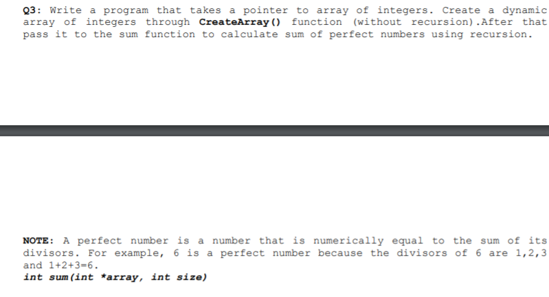  Write the code in C++. Q3: Write a program that takes
