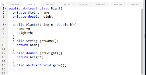 little confused, and would appreciate slashes to help me follow along as