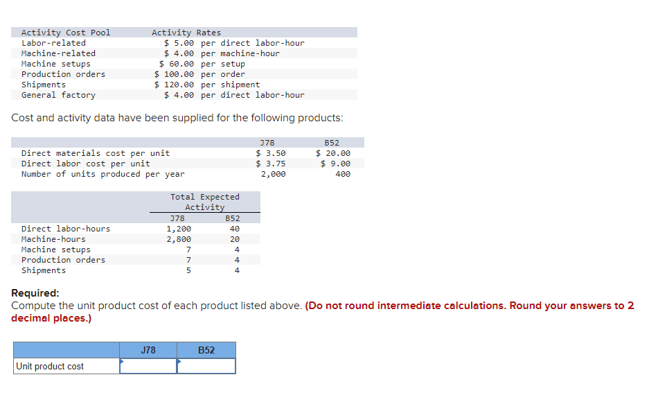Department for Ma appear below: Required: Compute the cost per equivalent unit