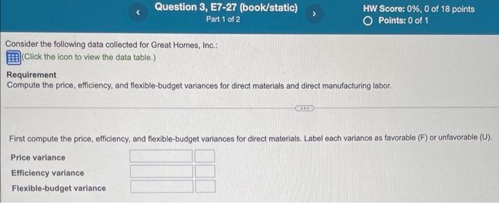  (Click the icon to view the data table.) Requirement Compute the