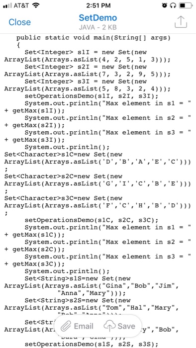 DEFINITION 1. Generics is a way of defining classes, interfaces and methods