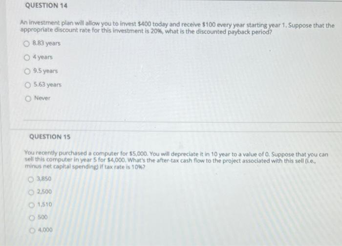 is 30%. The current NFA is $800. The company is operating under