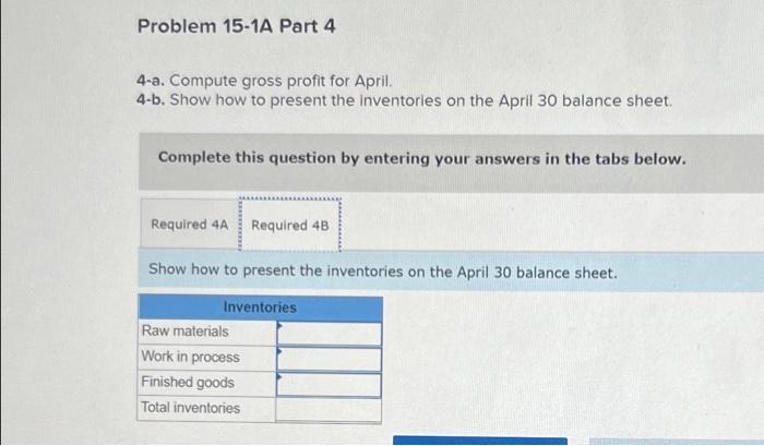 recorded; reports prepared LO P1, P2, P3, P4 [The following information applies