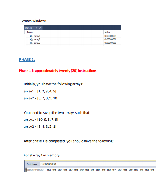 proto,dwExitCode:dword .data array1 DWORD 1, 2, 3, 4, 5 array2 DWORD 6,
